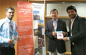 Caliper hosts “Faculty delivers a Lecture at the SDPS 2019 Conference at Taichung, Taiwan 
