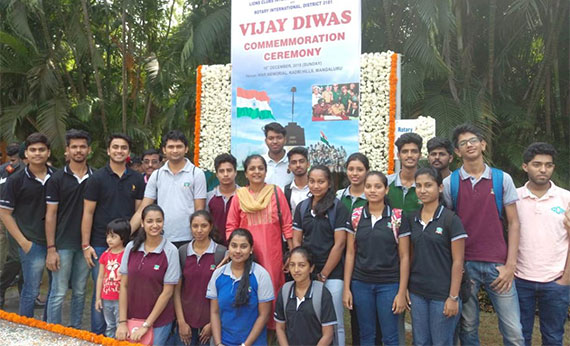 Sahyadrians pay homage to the heroes on the occasion of Vijay Diwas