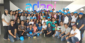 First Year MBAs visit Adani Power Plant and RMC Ready mix