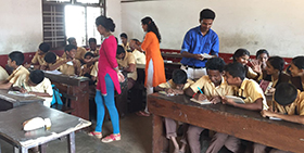 Training-conducted-by-MBAs-in-Ganapathy-High-School,-Mangaluru