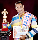 Mr. Jagadish Poojary wins the Title - Mr. Karnataka-2018 in State Level Body Building Competition