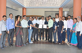 CTO of Pratian Technologies visits Sahyadri to sign an MOU on Sahyadri-Pratian Innovation Ecosystem
