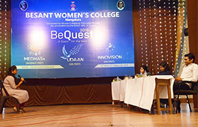 Student Counsellor invited to Judge BeQuest at Besant Women’s College, Mangaluru