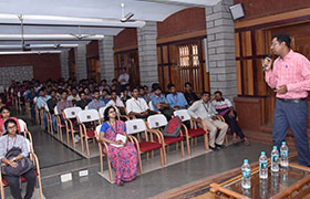 Department of Computer Science & Engineering conducts technical talks  