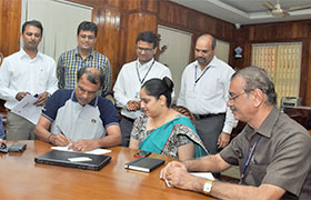 Sahyadri Signs MOU with NASSCOM India 