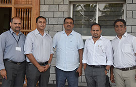 Fiabilite Network Solution Pvt Ltd team visits Sahyadri