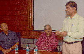 Joint Secretary of DSIR/CSIR - Ministry of Science & Technology, Govt. of India, visits Sahyadri 