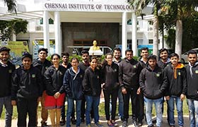 Student Exchange Programme: Sahyadrians pursuing internship in Kuka Robotics