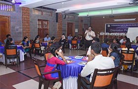 Orientation Programme for the newly recruited staff members of Sri Ramakrishna Credit Co-Operative Society