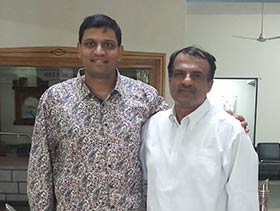 Sahyadri is graced by the visit of Dr. Rajesh Shenava, Nephrologist, Houston, USA.