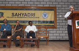 Bridge Course for the engineering students commenced at Sahyadri campus