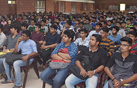 Bridge Course for the engineering students commenced at Sahyadri campus