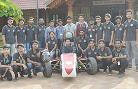 Team ‘Formula Sahyadri’ in SUPRA SAE INDIA 2019 