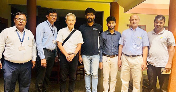 SCII team visits Sahyadri 