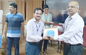 Faculty attends the ‘Infosys Campus Connect’ programme at Vidya Academy of Science & Technology, Thrissur