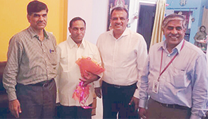 Chairman-meets-&-conveys-best-wishes-to-P-Nagabhushan,-the-newly-appointed-Director-of-IIIT-Allahabad