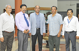 Officials from Canara Bank visit Sahyadri