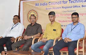 Valedictory of AICTE sponsored 7-Day FDP on Student Induction 