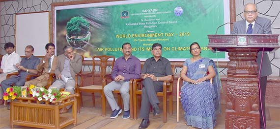Inauguration of the Two-Day workshop on “Air Pollution and its Impact on Climate Change” 