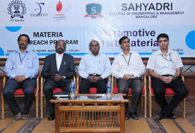 Materia Outreach Program Underway at Sahyadri Campus