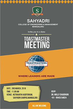 Toastmasters meeting
