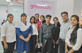 MBA Faculty & students attend interview in Grassroots BPO Bengaluru