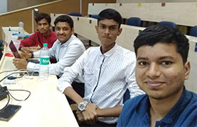 First year students attend IoT Challenge competition at IIT Bombay 