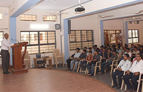 Technical Talk for the Civil Engineering students on account of ‘Techno Week’ by ACCE  