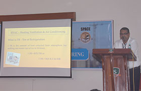 Technical Talk for the Civil Engineering students on account of ‘Techno Week’ by ACCE 