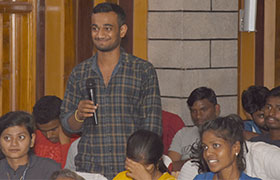 S.R. Kanthi College students visit Sahyadri as part of industrial visit 