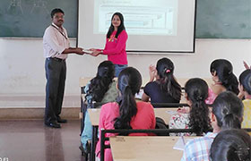 Alumni interaction with students of Information Science & Engineering