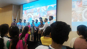 Infosys conducts Spark for the YR 2017 selects 
