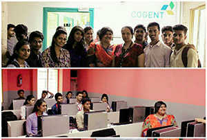 MBAs visit Cogent E Services Pvt Ltd, Mangaluru to promote Industry-Academia Interface