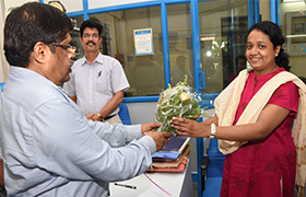 Sahyadri Branch of Canara Bank gets a new branch manager