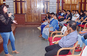 Dept of Business Administration MBA organised a specialisation workshop – “Pathway to Excellence”. ” 