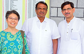 Dr. Sunil Kaul Founder & Managing Trustee of The Ant, Assam visits Sahyadri