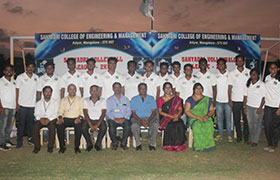 G-Crew of MBA, organizes the 2nd series of Sahyadri Volleyball League (SVL) in the campus 