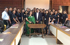 Ved Prakash, CKO, Trianz addresses MBA students, Startups and Computer science faculty