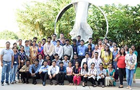SLK Recruits of Sahyadri had SLK Group Campus Tour 