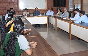 Anti-Ragging Committee Annual Meeting held at Sahyadri 