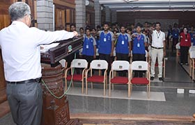 NSS Unit inaugurated for the Academic year 2018-19