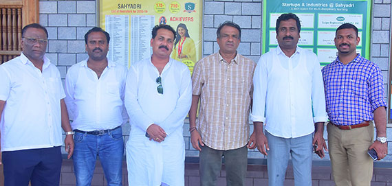 Former Minister of Youth Empowerment and Sports, Government of Karnataka, visits Sahyadri 