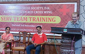 Conclusion of Two-day Indian Red Cross SERV Team Training