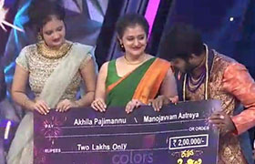 MBA student wins 1st Runner-Up in Kannada Kogile Super Season organized by Colors Super Channel