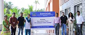 Sahyadrians recruited by ITC Infotech