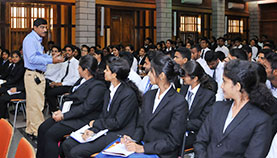 
Mr. Chethan Ram R A, conducts a One Day Workshop on Personality Development for Sahyadri MBA Students