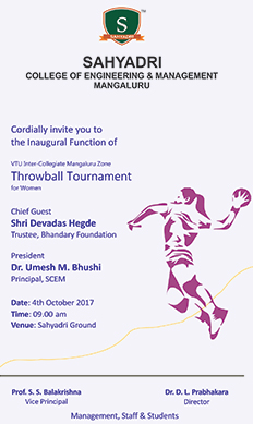 Throwball Tournament  