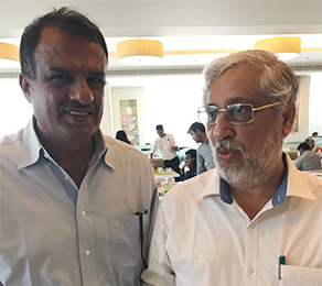 Mr. Manjunath Bhandary meets Chairman of AICTE at the National Conference in Chennai