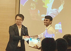 MBA Alumnus wins Best Performer award during Training in VIVO