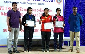 Sahyadrians achieve at the Weightlifting Completion